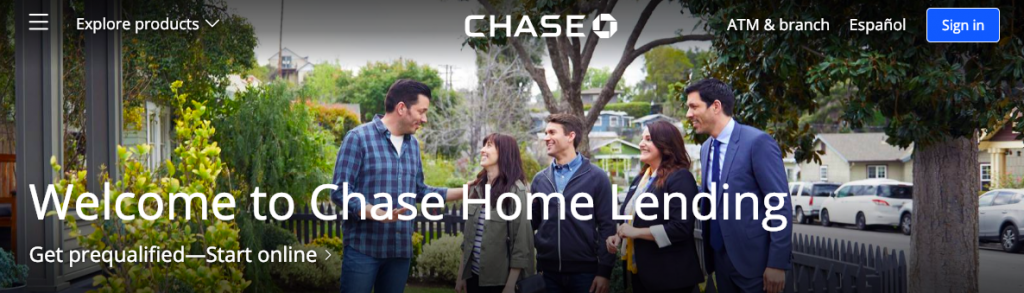 Home Lending Chase com