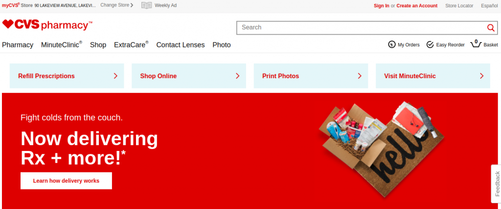 CVS Online Drugstore Pharmacy Logo