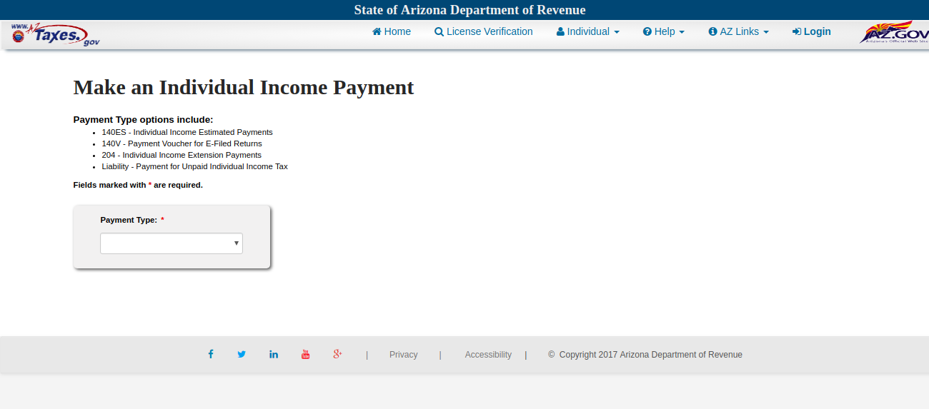 Payment Individual