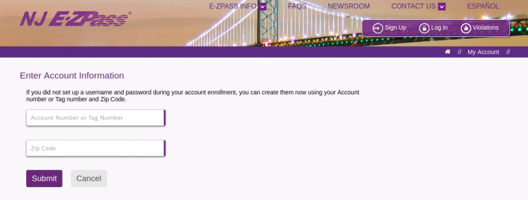 Www ezpassnj The New Jersey E ZPass Payment
