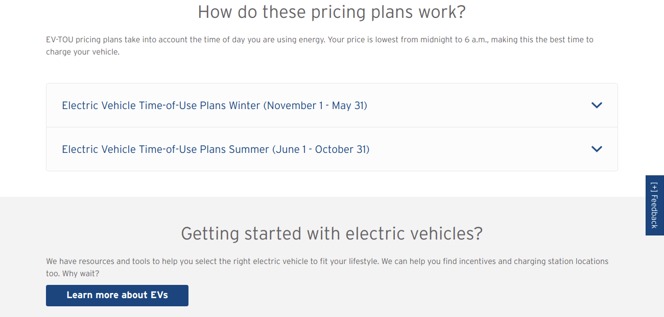 Electric Vehicle Pricing Plans San Diego Gas Electric