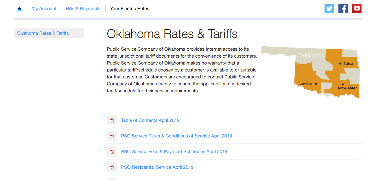 Your Electric Rates