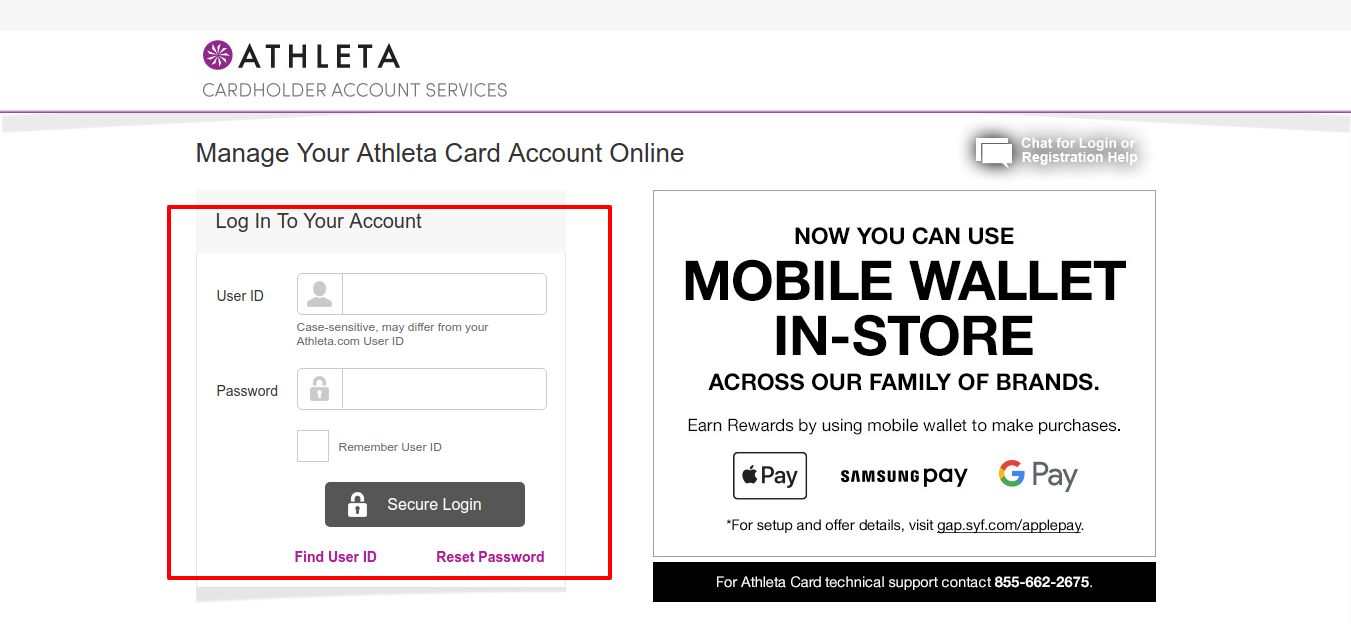 Www athleta gap How To Apply And Pay Athleta Credit Card Bill