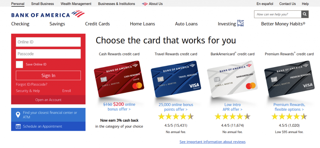 Bank of America Logo