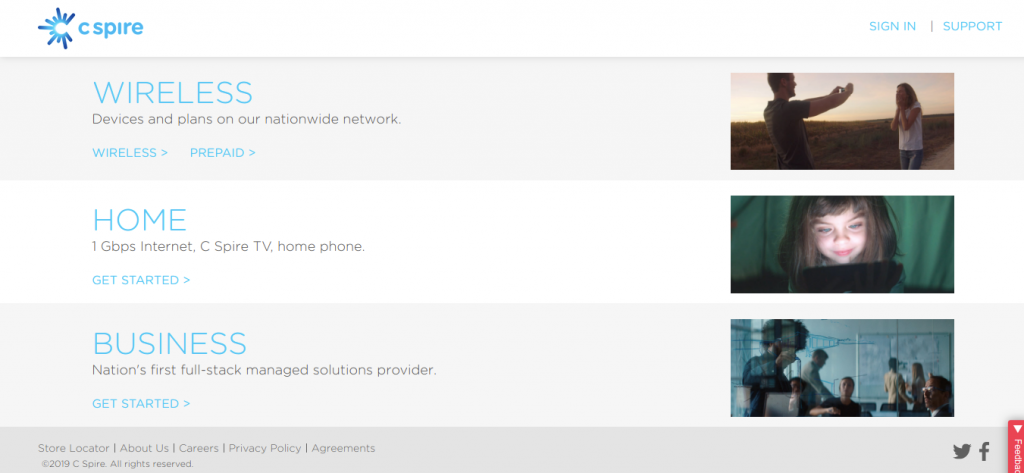 C Spire Wireless Logo