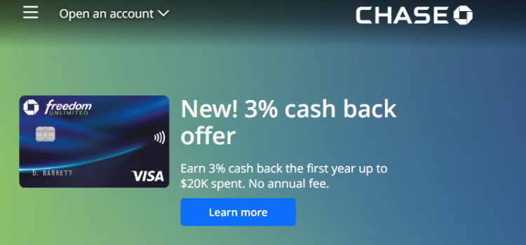 chase online login credit card