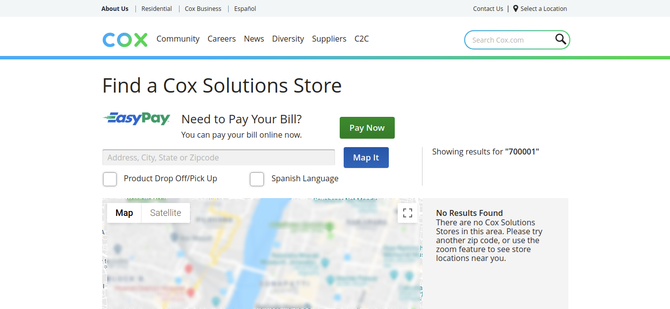 Find a Cox Solutions Store