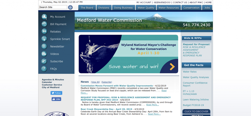 Medford Water Commission Logo