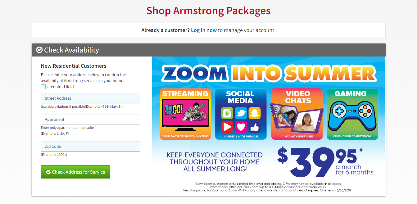 Armstrong Shop Armstrong Packages