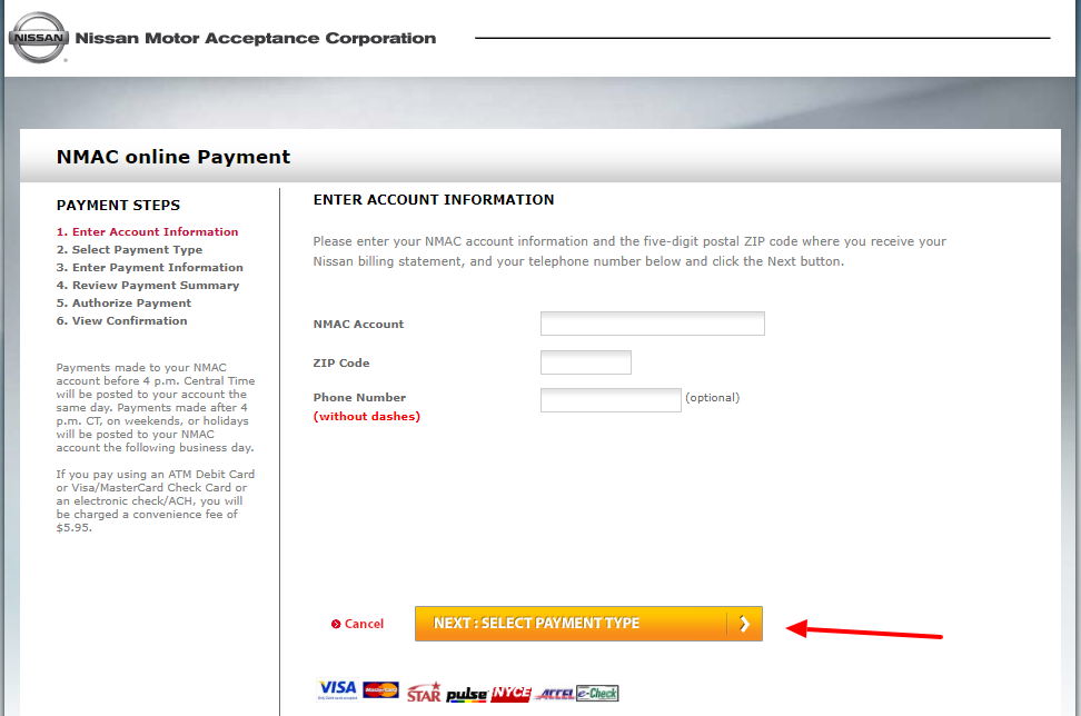 www.nissanusa.com - Pay The Nissan Finance Auto Loan Online