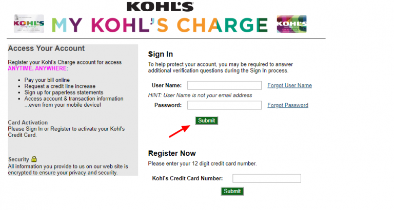 apply.kohls.com - Payment Guide For Kohl's Credit Card Bill Online