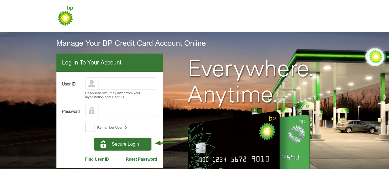 www.mybpstation.com/cards - Pay BP Visa Credit Card Bill Online