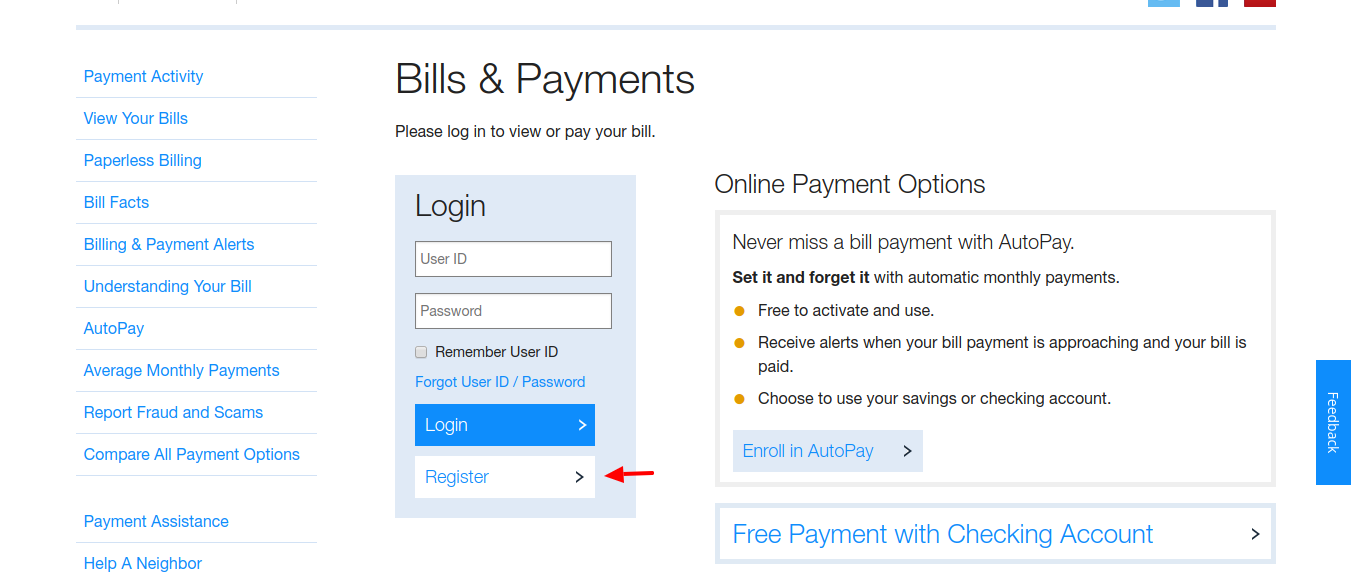 Bills-Payments-register