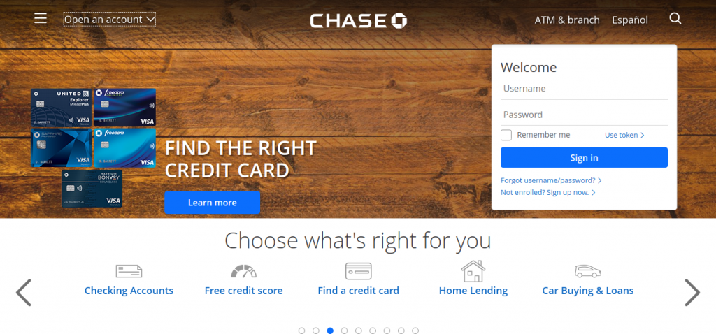 Credit-Card-Mortgage-Banking-Auto-Chase-Logo