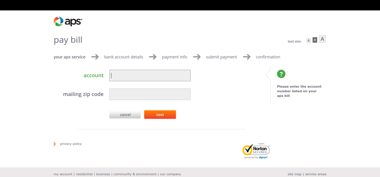 aps-pay-account-info