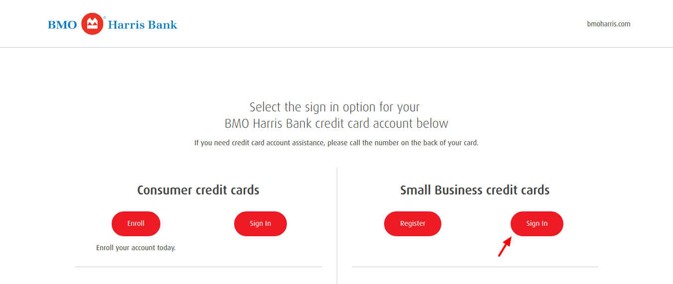 bmoharris-credit-card-login