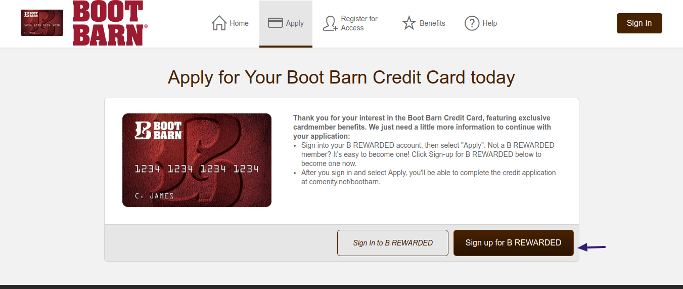 bootbarn-sign-up