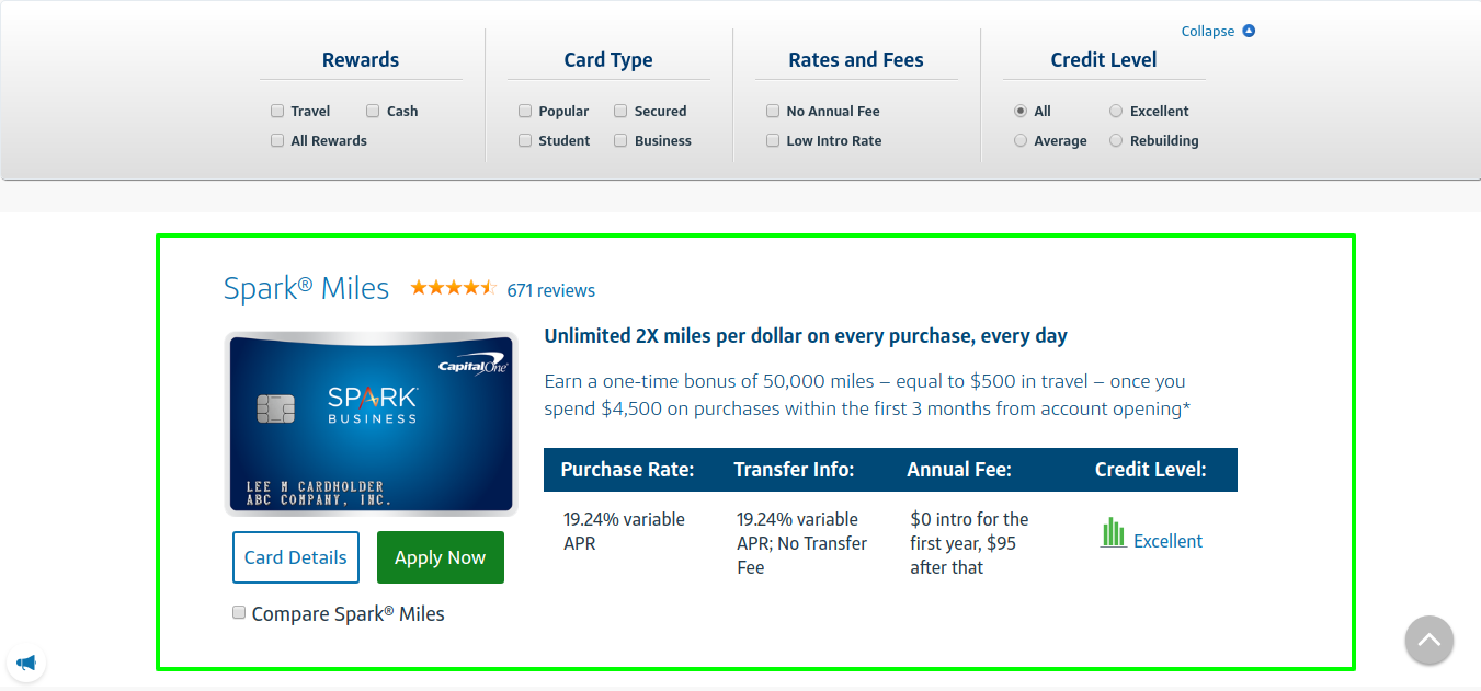 Compare Credit Cards & Apply Online _ Capital One