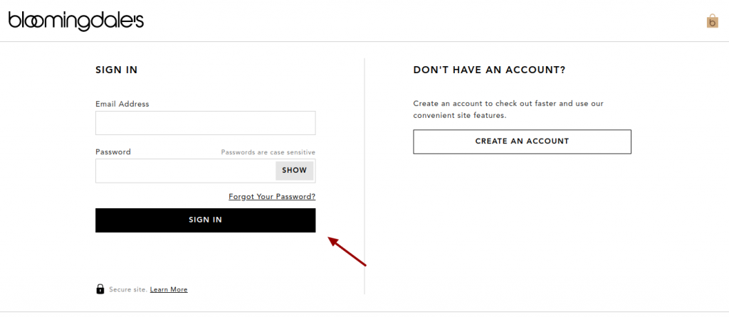 bloomingdales login