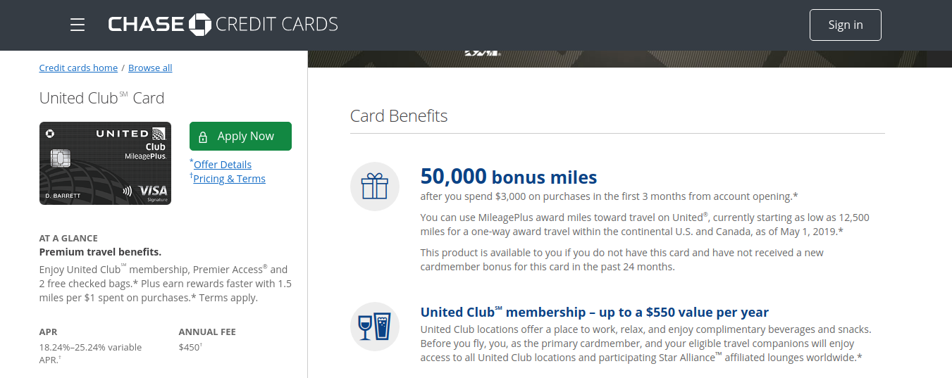 creditcards.chase.com - Pay The Chase United Mileageplus ...