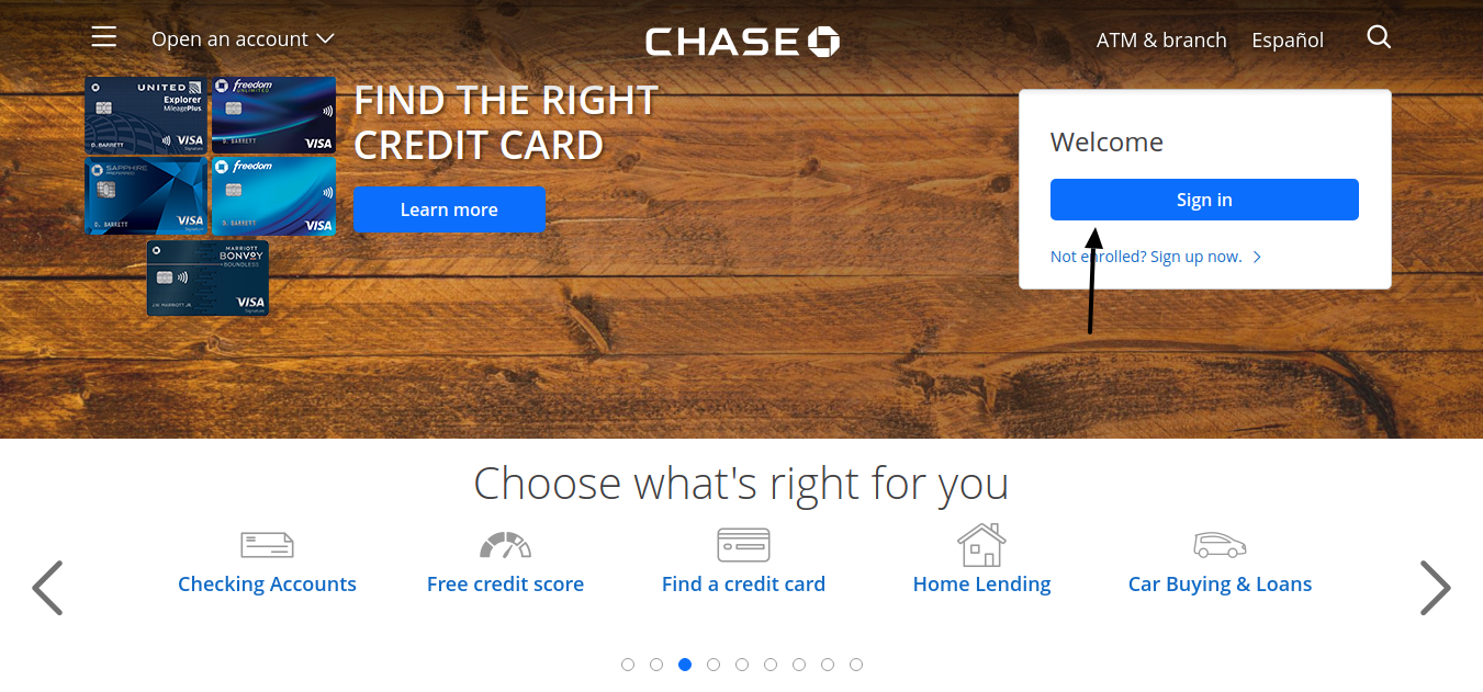 Chase Credit Card Login