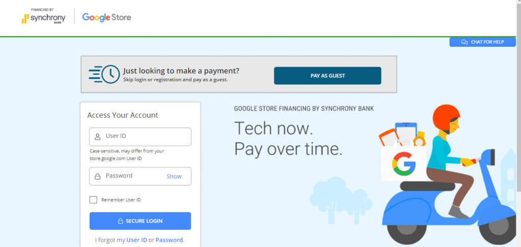 google store financing