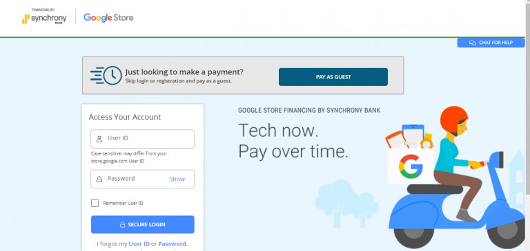 google-syf-google-store-financing-login